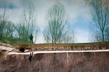 Reflexion auf einem See