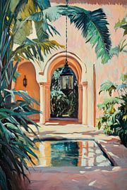 Tropische Oase von Poster Art Shop