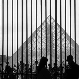Louvre Paris by Henriette Tischler van Sleen