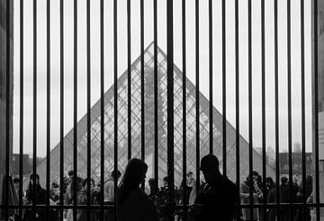 Louvre Parijs van Henriette Tischler van Sleen