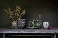 Groen lente stilleven