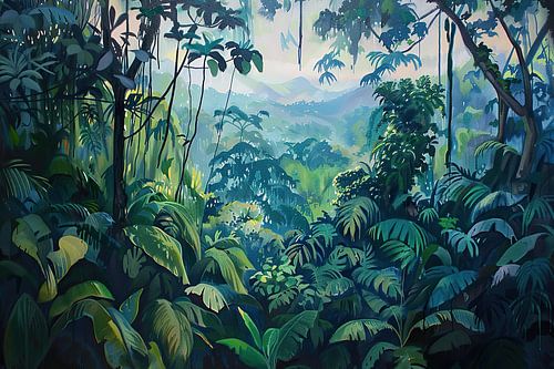 Landschaft 1751 | Felder | Impressionismus