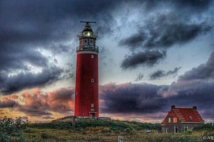 Vuurtoren texel by Angela Wouters