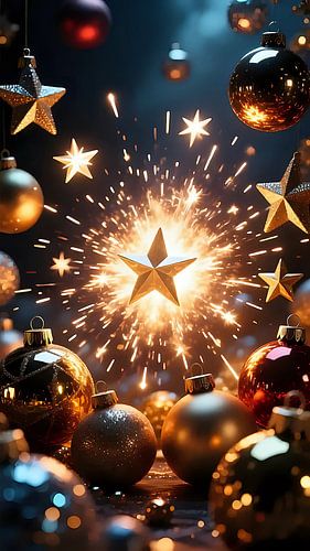 Kleurrijke fragmenten van het moment