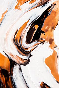 Creative play of colours in earth tones by Poster Art Shop