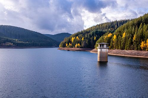 Randonnée automnale autour du barrage d'Ohra près de Luisenthal - Forêt de Thuringe