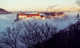 Burghausen an der Salzach von altmodern
