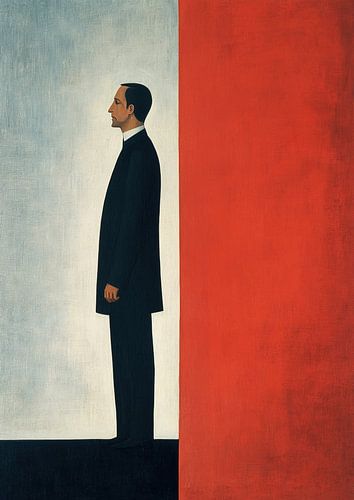 Men's portrait | Red Divide