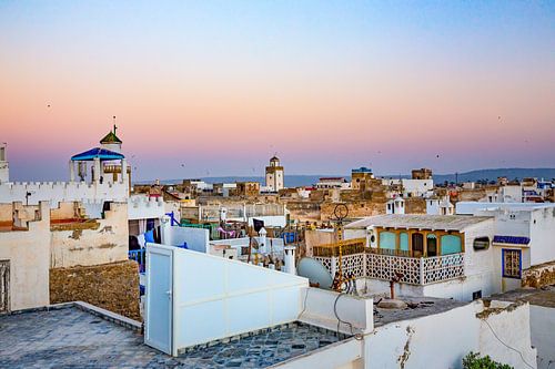 Blick über die Dächer der marokkanischen Stadt Essaouira