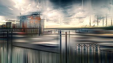 HAMBURG Harbour - Sports harbour by Nicole Holz