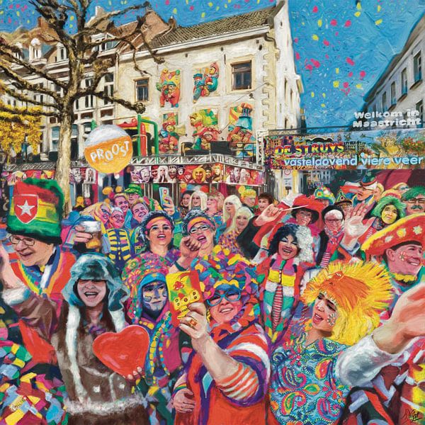 Karneval Maastricht, Café den Ouden Vogelstruys von Karen Nijst