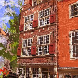 Gebäude in Delft von Rinke Baaima