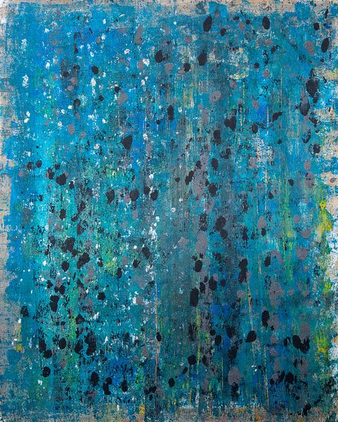'abstrakt blau', Jan Fritz von Jan Fritz