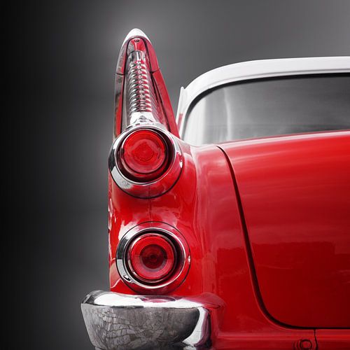 Amerikaanse klassieke auto Coronet 1959 Achterzijde