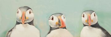 Puffins by Whale & Sons