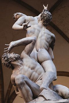 Giambologna's Sabine virgin robbery in Florence by Sita Koning