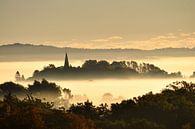 St. Magdalena Kirche im Nebel, Vilmnitz, Putbus, Rügen von GH Foto & Artdesign Miniaturansicht