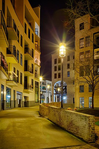 Heerlen bei Nacht, Maankwartier von Carola Schellekens