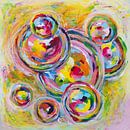 Sizzling Season - cheerful colourful painting by Qeimoy thumbnail