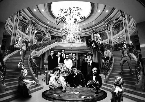 Gangster Paradise black white