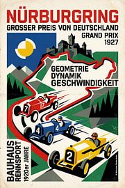 1927 German Grand Prix by Theodor Decker