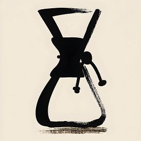 Chemex dans le style minimaliste de Brush sur drdigitaldesign