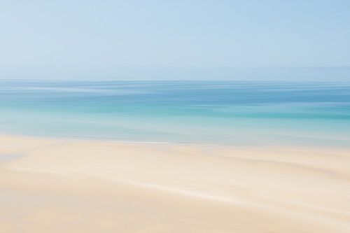 Abstract photo of beach and sea