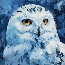 Snowy owl by Poster Art Shop