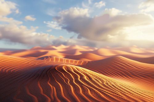 Mystische Stille, sandige Weite