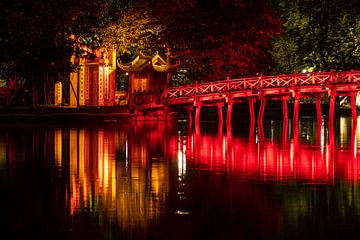 De Den Ngoc Zoon Tempel van Hanoi van Roland Brack