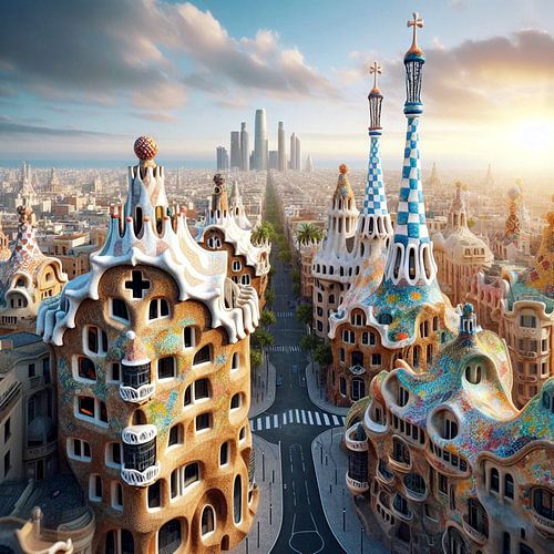 Antoni Gaudi stad 2
