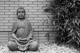 Boedha in tuin by Helga van de Kar