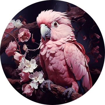 Olieverfschilderij met vogels Print van Virgil Quinn - Decorative Arts