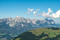 Panorama van het Kaisergebergte