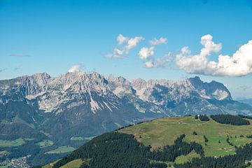 Panorama van het Kaisergebergte van Andreas Nägeli