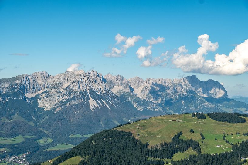 Panorama des Kaisergebirges von Andreas Nägeli