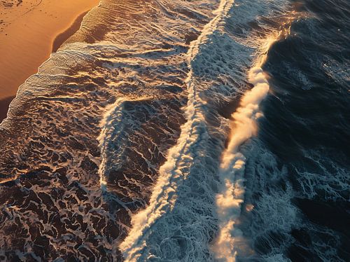 On the road by the sea