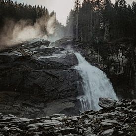 Krimmler waterfall Austria by Anouk Strijbos