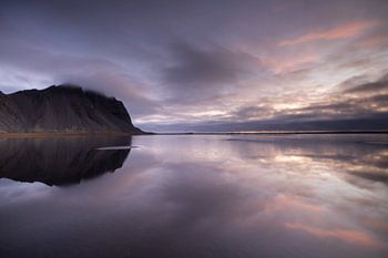 Lever de soleil à Vestrahorn