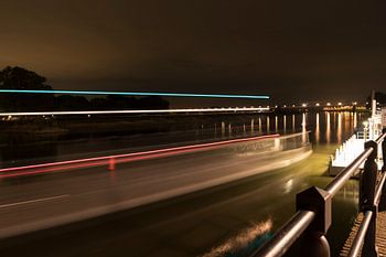 Nachtfotografie aan de IJssel bij Deventer