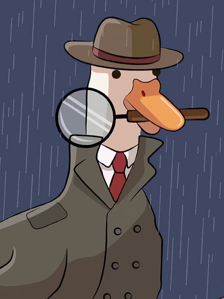 Rainy Duck Detective by Rizal Azhari