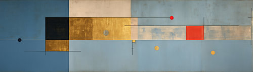 Kunstwerk im Hotel