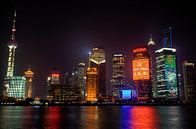 Shanghai by Night van Photography by Karim thumbnail