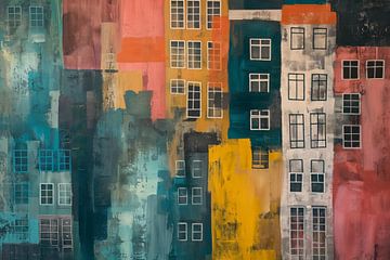 Abstract houses by Bert Nijholt