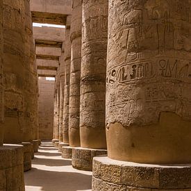 Karnak Pillars von Sake van Pelt