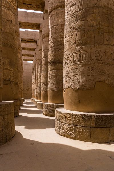 Karnak Pillars par Sake van Pelt