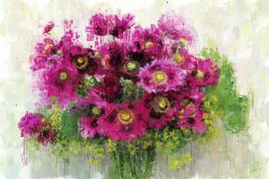 Pinkfarbener Mohn