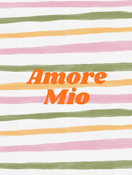 Amore Mio Gestreepte boodschap