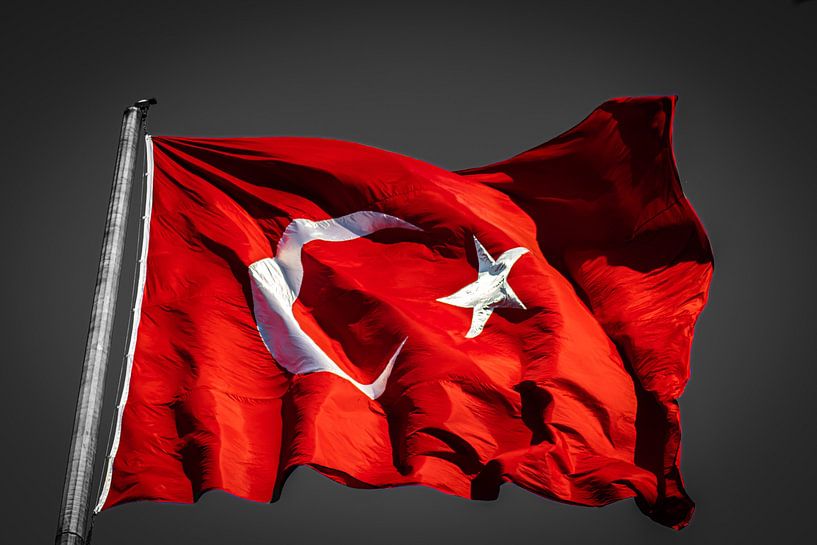Drapeau turc par Oguz Özdemir