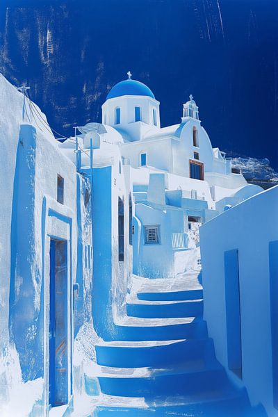 Santorini by ARTemberaubend
